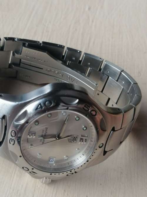 ### Tag Heuer Kirium Model  WL1113E SILVER Dial Swiss made Gents size medium to large fit ###