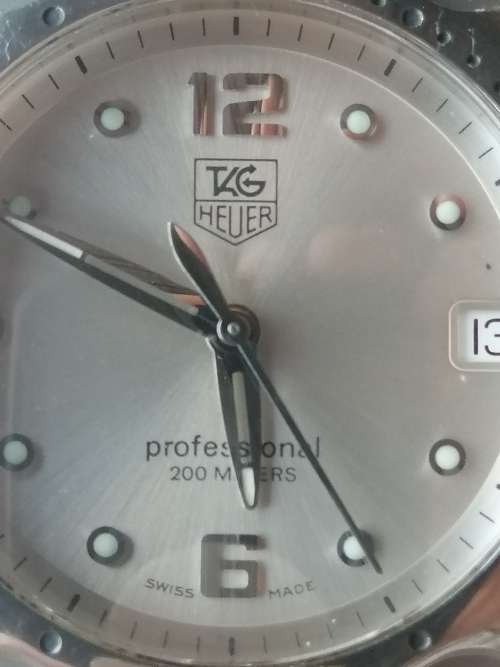 ### Tag Heuer Kirium Model  WL1113E SILVER Dial Swiss made Gents size medium to large fit ###