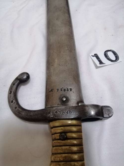 ### Now reduced!!!! - M 1874 French GRAS Bayonet   ###
