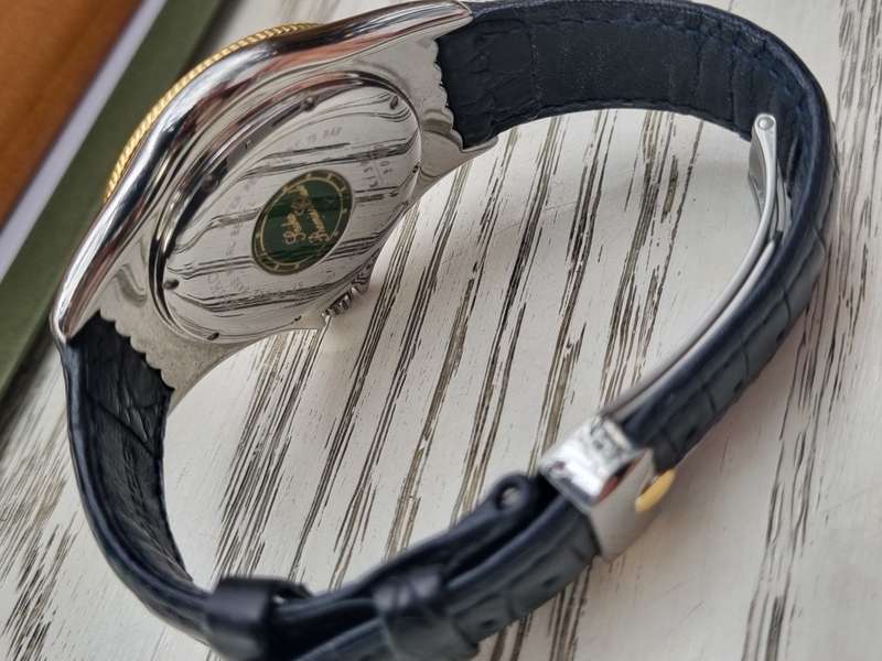 #Reduced Premier Club watch almost new condition adjustable from small to large fit, box and card ##