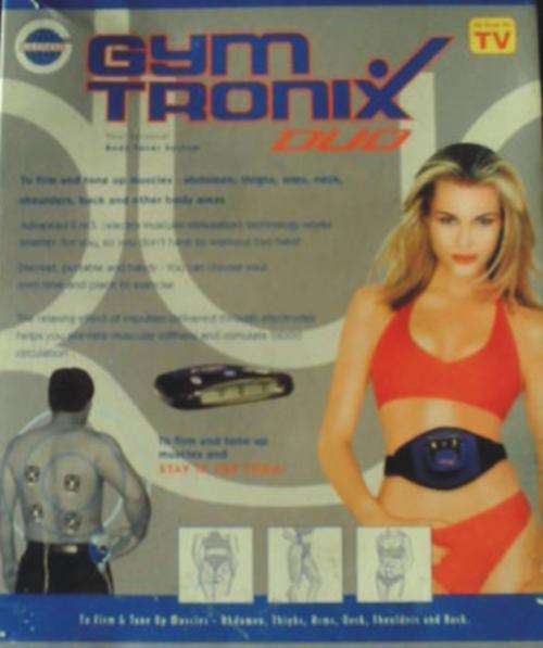 @@R1@@ Gymtronix duo personal body toner system 6 exercise programs and 25 intensity levels