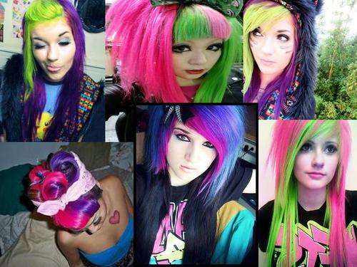 !!BUY 2 AND GET 1 FREEEEEE!! SKULLOUR NEON HAIR DYE
