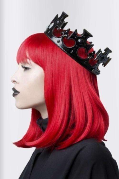 In your face NEON RED SEMI PERMANENT HAIR DYE