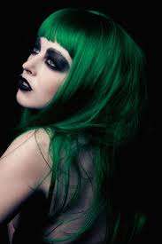 !!Dark GREEN Skullour hair dye 100ml!!~!!