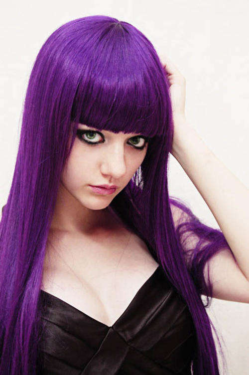 !!Dark PURPLE Skullour hair dye 100ml!!~!!