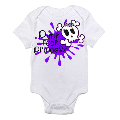 punk rock princess - BABY Onesie