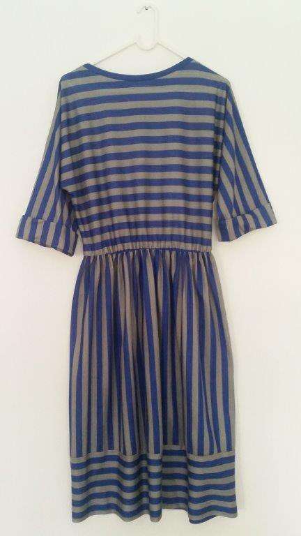 Striped Batwing Dress - Size 12
