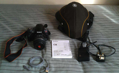 Sony Alpha A330L 10.2 MP Digital SLR Camera
