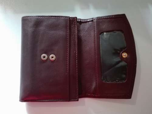 Busby Men Wallet -Maroon - leather wallet