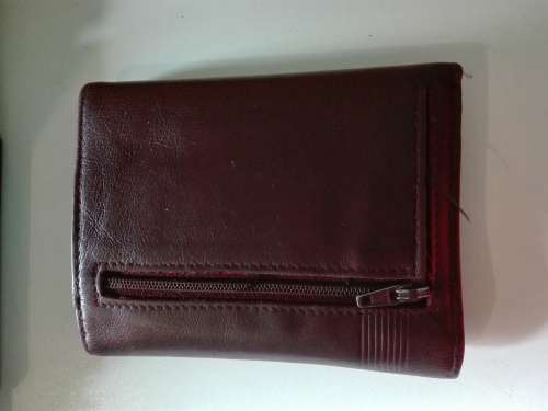 Busby Men Wallet -Maroon - leather wallet
