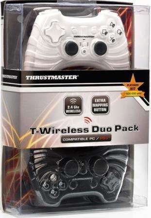 Thrustmaster T-Wireless Duo Pack Gamepad for PS3 & PC