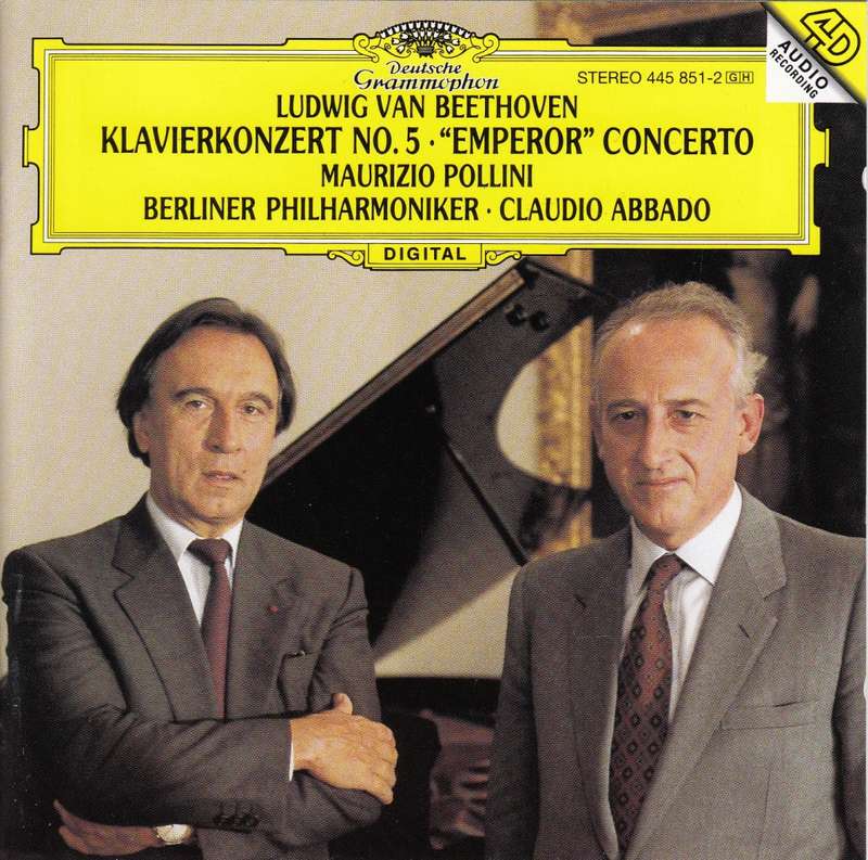 Beethoven: Piano Concerto No. 5 `Emperor` :   Pollini/ Berliner Philharmoniker