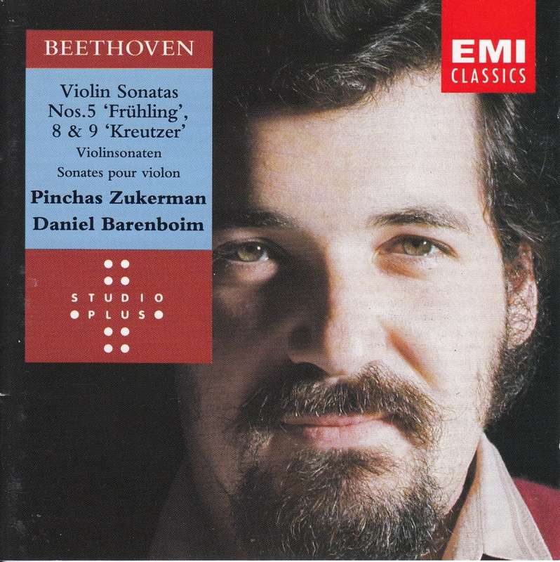 Beethoven: Violin Sonatas: No`s. 5 `Fruhling`, No`s. 8 & 9  `Kreutzer`  : Pinchas Zukerman/ Daniel B