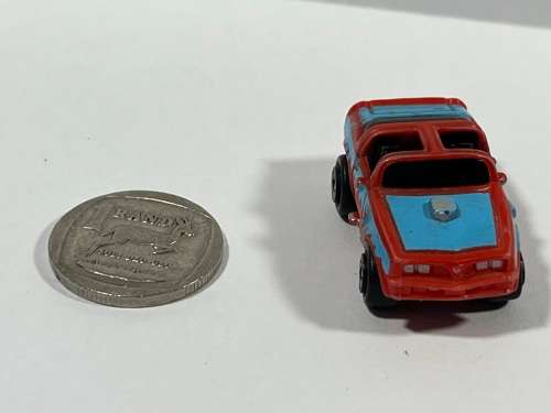 Micro Red and Blue Car
