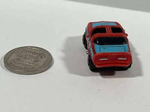 Micro Red and Blue Car