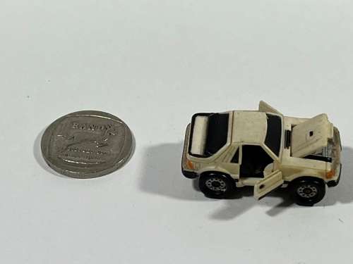 Micro White Car