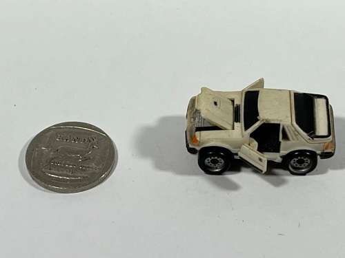 Micro White Car