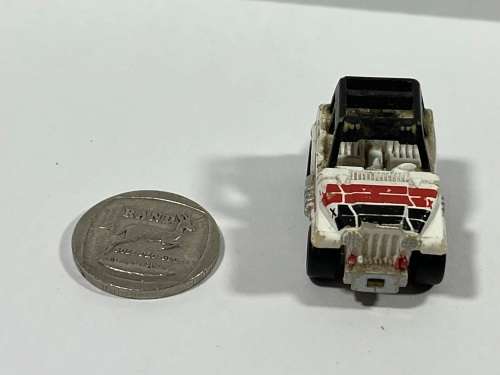 Micro White Car (Jeep)