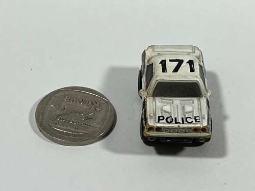 Micro White and black car (Police)