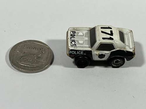 Micro White and black car (Police)