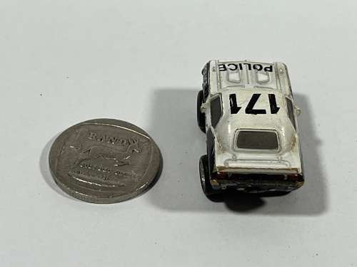 Micro White and black car (Police)