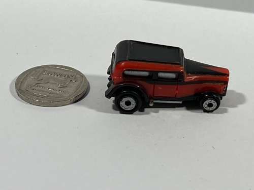 Micro Red and Black Car