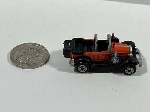 Micro orange car old