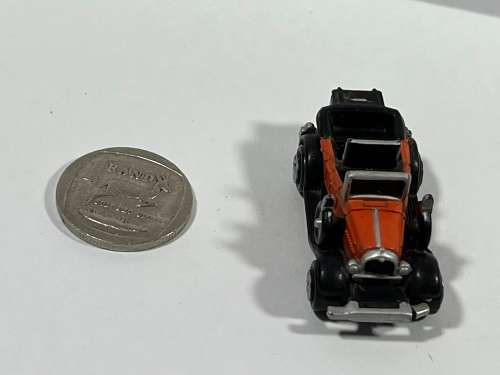 Micro orange car old