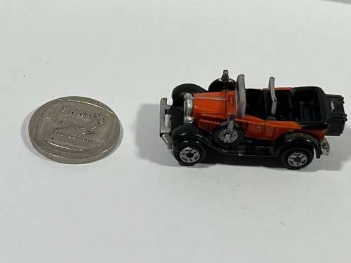 Micro orange car old