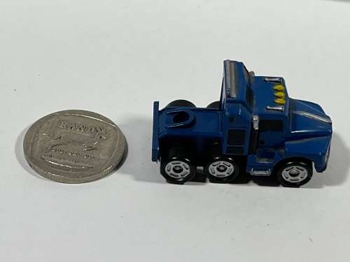 Micro blue truck