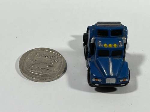 Micro blue truck