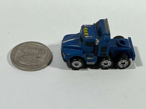 Micro blue truck