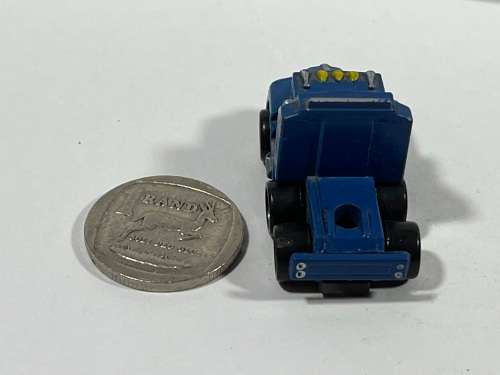 Micro blue truck