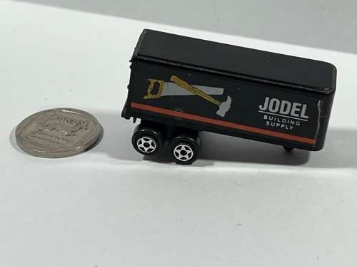 Micro Black Truck Trailer