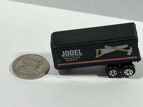 Micro Black Truck Trailer