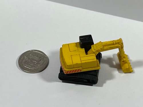 Micro Yellow Construction Excavator