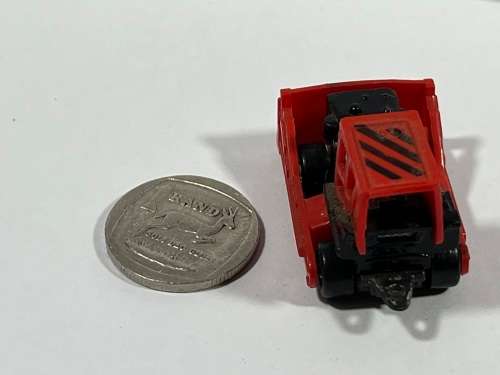 Micro Red Construction Bulldoser