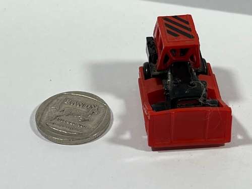 Micro Red Construction Bulldoser