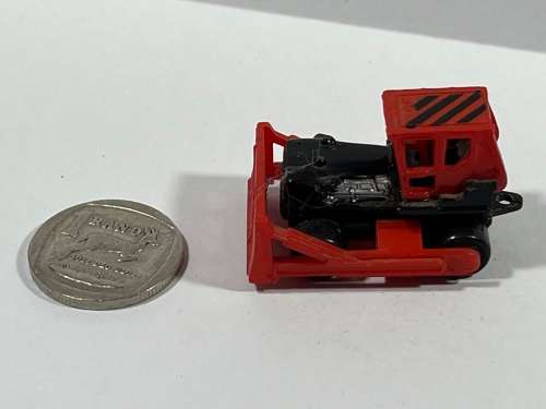Micro Red Construction Bulldoser