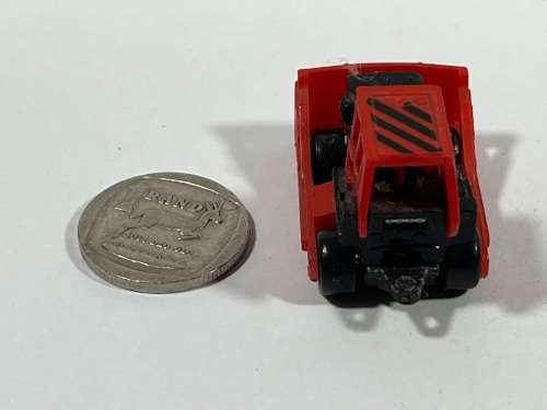 Micro Red Construction Bulldoser