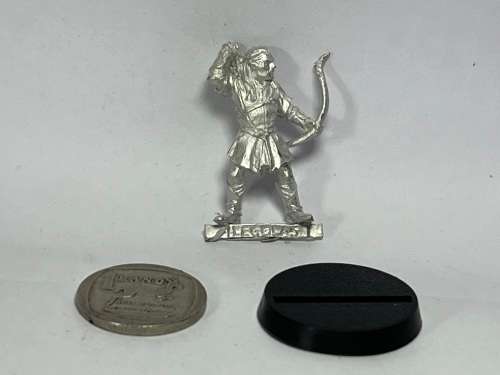 LOTR Lord of the Rings Unpainted Mini Metal Figurine: Legolas