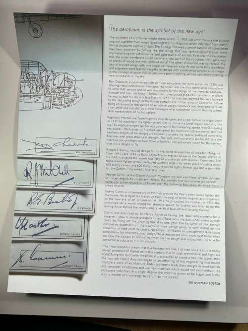 Architects of the Air - 1997 Royal Mail Mint Stamps - Presentation Pack