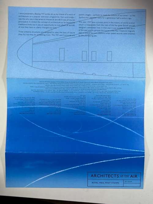 Architects of the Air - 1997 Royal Mail Mint Stamps - Presentation Pack