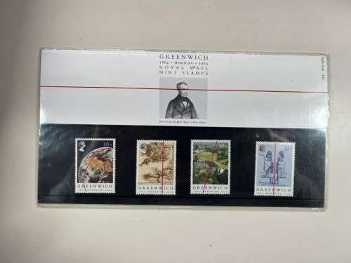 Greenwich 1884 Meridian - 1984 Royal Mail Mint Stamps Presentation Pack