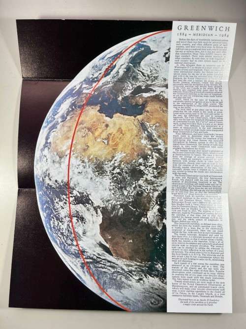 Greenwich 1884 Meridian - 1984 Royal Mail Mint Stamps Presentation Pack