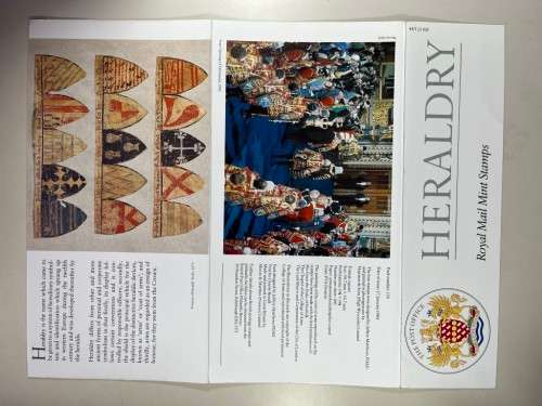 Heraldry -1984 Royal Mail Mint Stamps Presentation Pack