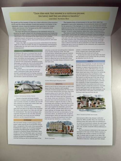 Urban Renewal -1984 Royal Mail Mint Stamps Presentation Pack