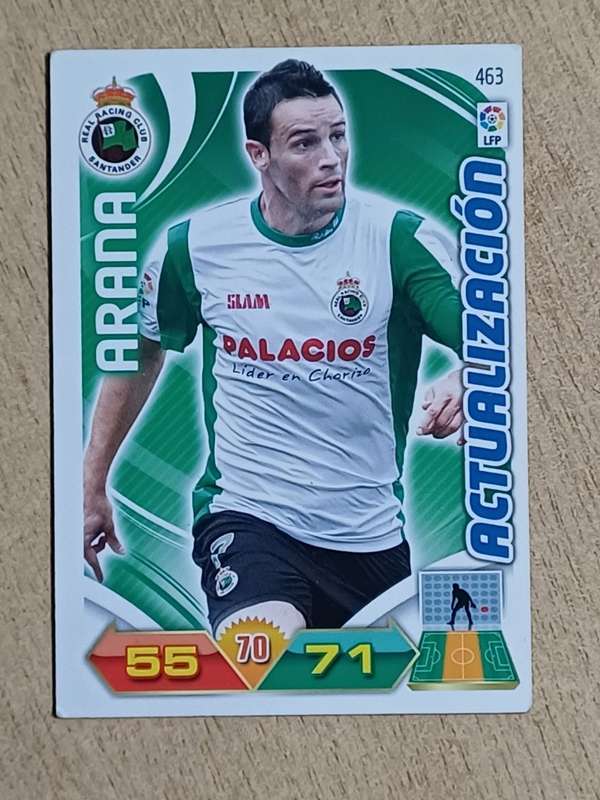 Panini Adrenalyn XL 2011-12 Soccer Card 463 ARANA