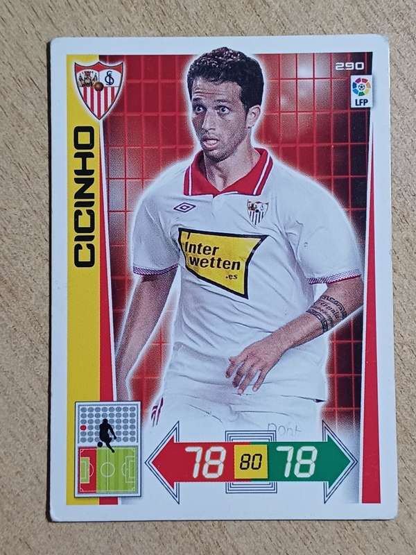 Panini Adrenalyn XL 2012-13 Soccer Card 290 CICINHO