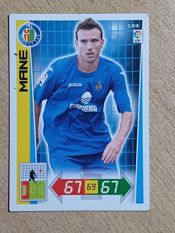 Panini Adrenalyn XL 2012-13 Soccer Card 133 MANE